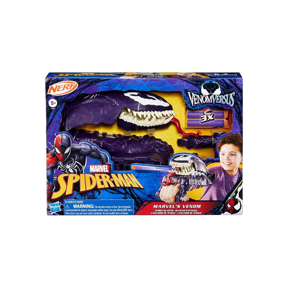 Hasbro Spiderman Venomversus S Venom Strike Blaster, Nerf Spiderman Ρόλος