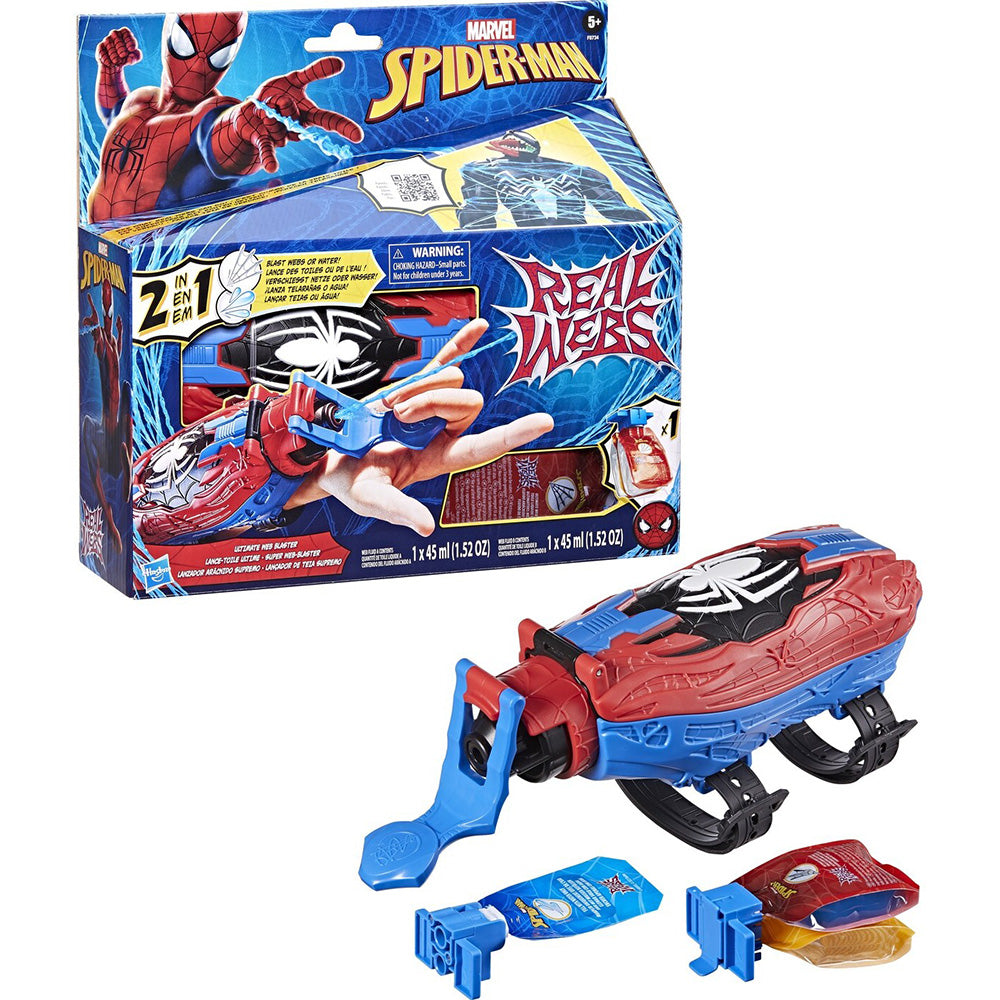 Hasbro Spiderman Real Webs Ultimate Web Blaster 