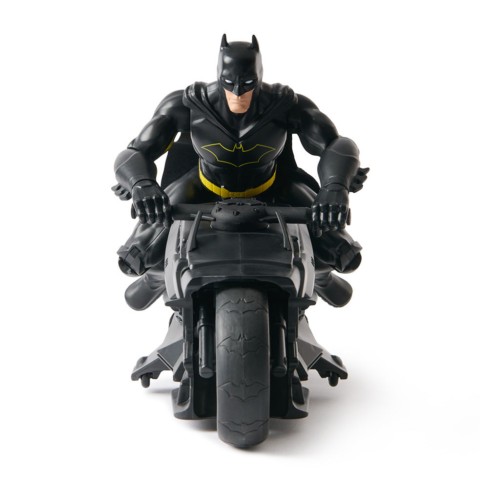 Spin Master DC Universe: Τηλεκατευθυνόμενο Batcycle με Φιγούρα Batman 30 εκ