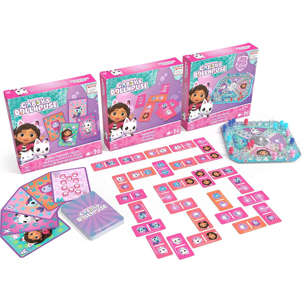 Spin MasterSpin Master Gabby'S Dollhouse 3Pack Games Bundlepapell.gr