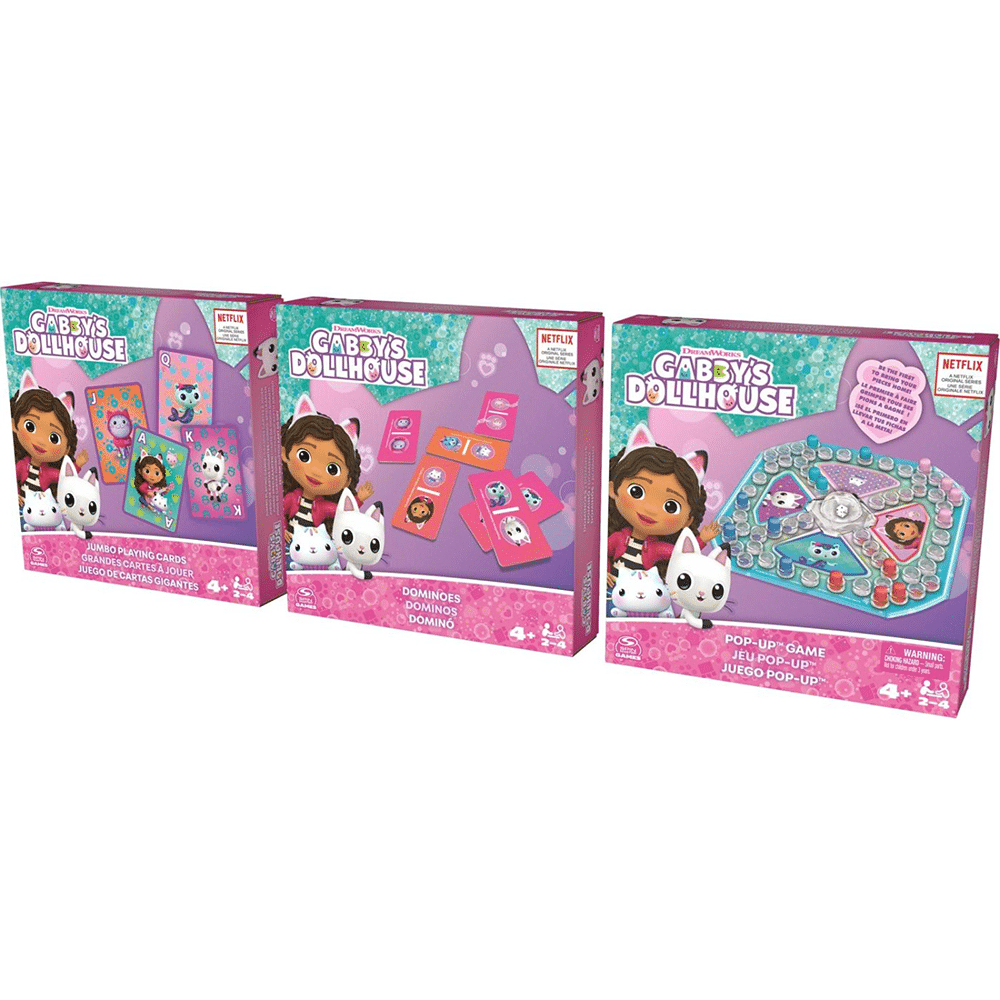 Spin MasterSpin Master Gabby'S Dollhouse 3Pack Games Bundlepapell.gr