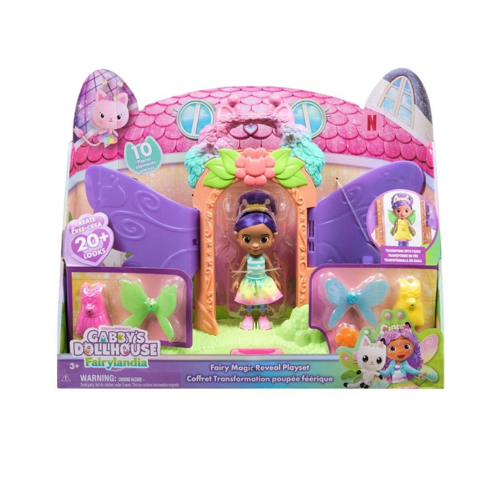 Spin Master Gabby's Dollhouse: Fairylandia - Fairy Magic Reveal Playset