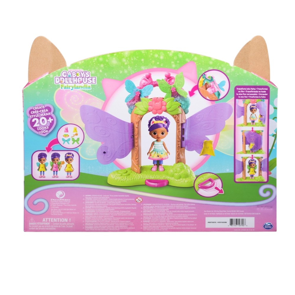 Spin Master Gabby's Dollhouse: Fairylandia - Fairy Magic Reveal Playset