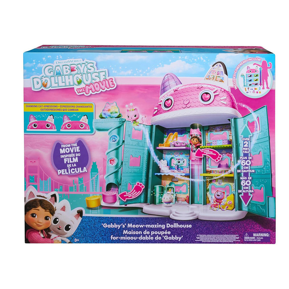 Spin Master Gabby's Dollhouse: The Movie – " Gabby's " Meow - Mazing Dollhouse