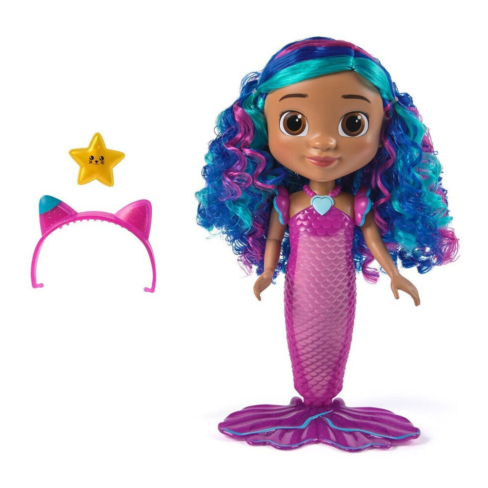Spin Master Gabby's Dollhouse Movie: Sing & Shine Mermaid 