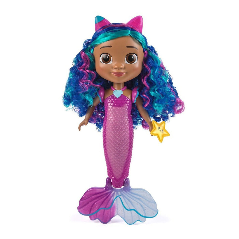 Spin Master Gabby's Dollhouse Movie: Sing & Shine Mermaid 