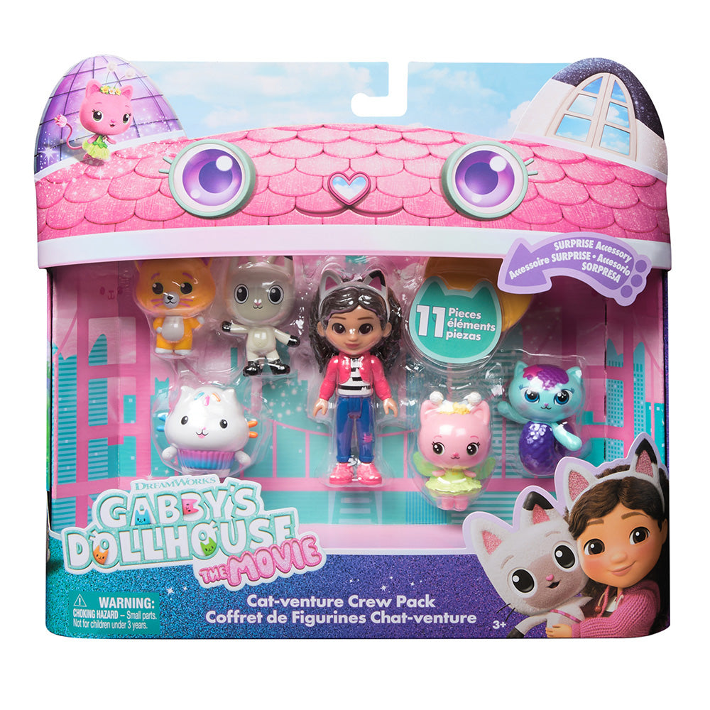 Spin Master Gabby's Dollhouse Movie: Cat - Venture Crew Pack