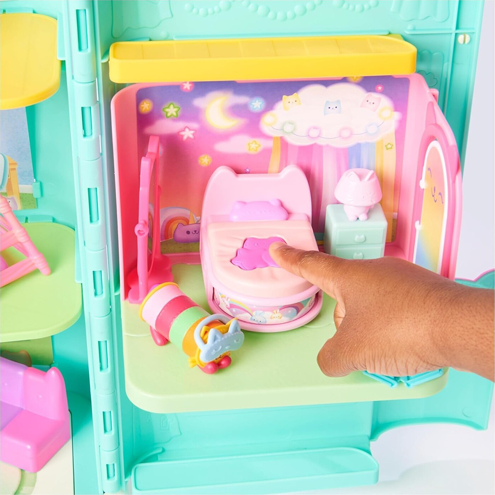 Spin MasterSpin Master Gabbys Dollhouse: Μίνι Σετ Δωμάτια Κουκλόσπιτου - Υπνοδωμάτιοpapell.gr