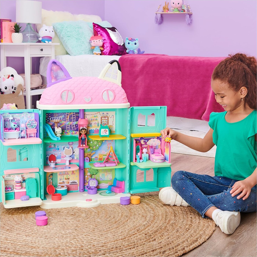 Spin MasterSpin Master Gabbys Dollhouse: Μίνι Σετ Δωμάτια Κουκλόσπιτου - Υπνοδωμάτιοpapell.gr