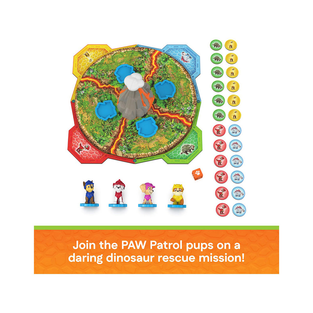Spin Master Games Paw Patrol The Movie Help The Pups Rescue The Dinos! Επιτραπέζιο Παιχνίδι 4+ – Αγγλικά