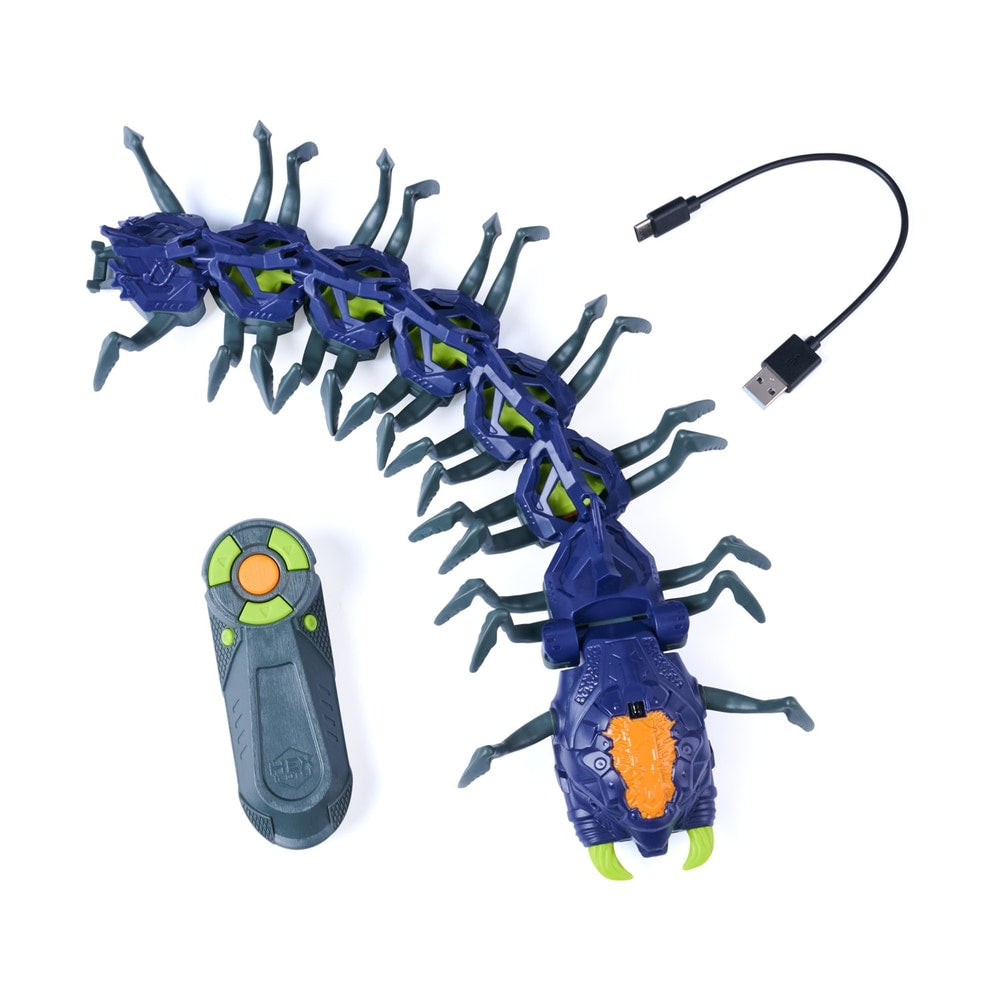 Spin Master Hexbots Centipede Ρομποτική Σαρανταποδαρούσα με Τηλεχειρισμό & LED