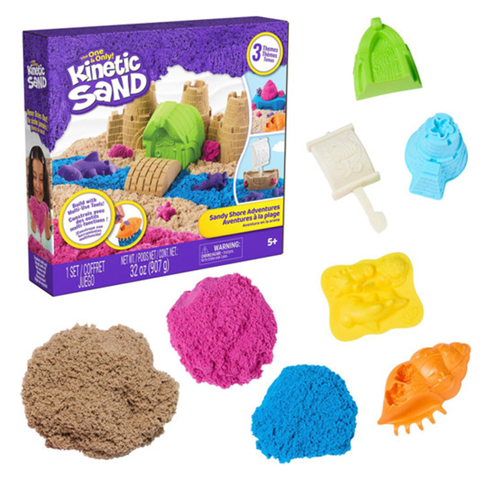 Spin Master Kinetic Sand: Sandy Shore Adventures