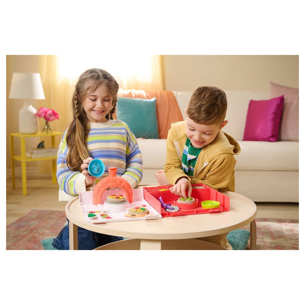Spin Master Kinetic Sand: Squish Pizza Set (Σετ Δημιουργίας Πίτσας με Κινητική Άμμο)
