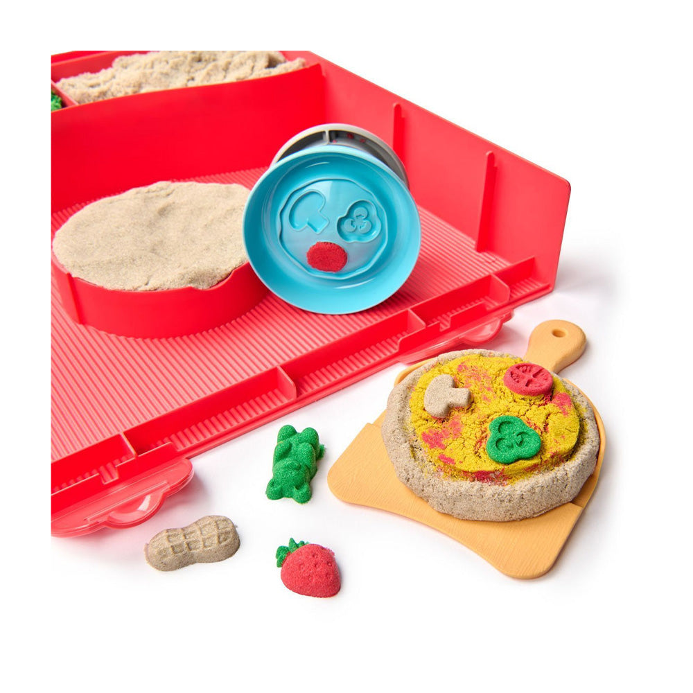 Spin Master Kinetic Sand: Squish Pizza Set (Σετ Δημιουργίας Πίτσας με Κινητική Άμμο)