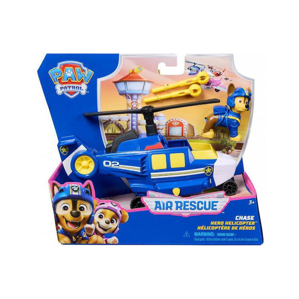 Spin Master Paw Patrol: Air Rescue – Chase Hero Helicopter Όχημα & Φιγούρα