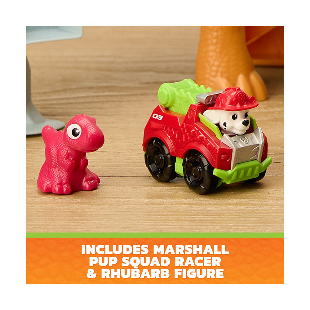 Spin Master PAW Patrol The Dino Movie Lift & Race Dino Playset Πίστα με Δεινόσαυρο & Όχημα Marshall