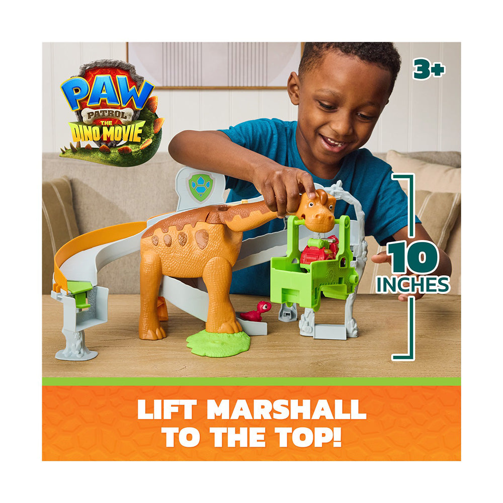 Spin Master PAW Patrol The Dino Movie Lift & Race Dino Playset Πίστα με Δεινόσαυρο & Όχημα Marshall