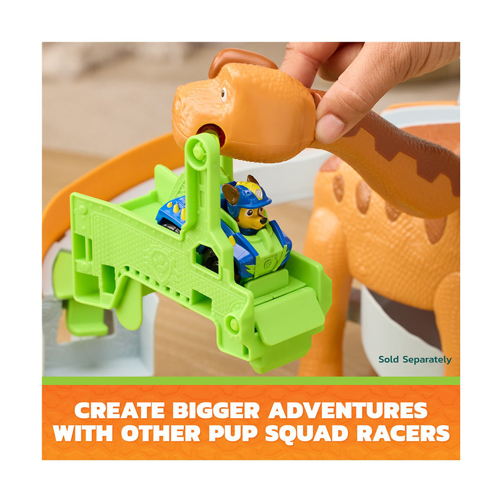 Spin Master PAW Patrol The Dino Movie Lift & Race Dino Playset Πίστα με Δεινόσαυρο & Όχημα Marshall