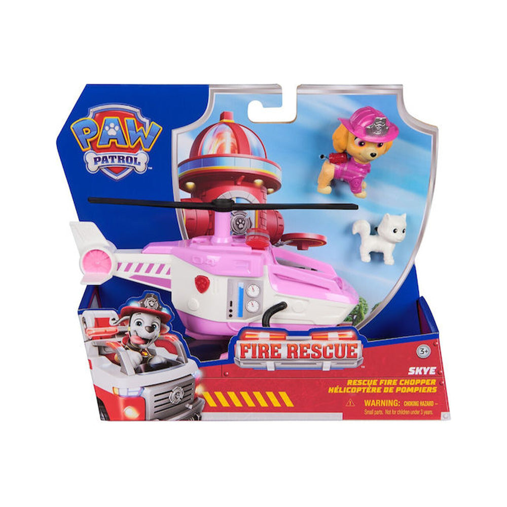 Spin Master Paw Patrol: Fire Rescue – Skye Fire Helicoptere Όχημα