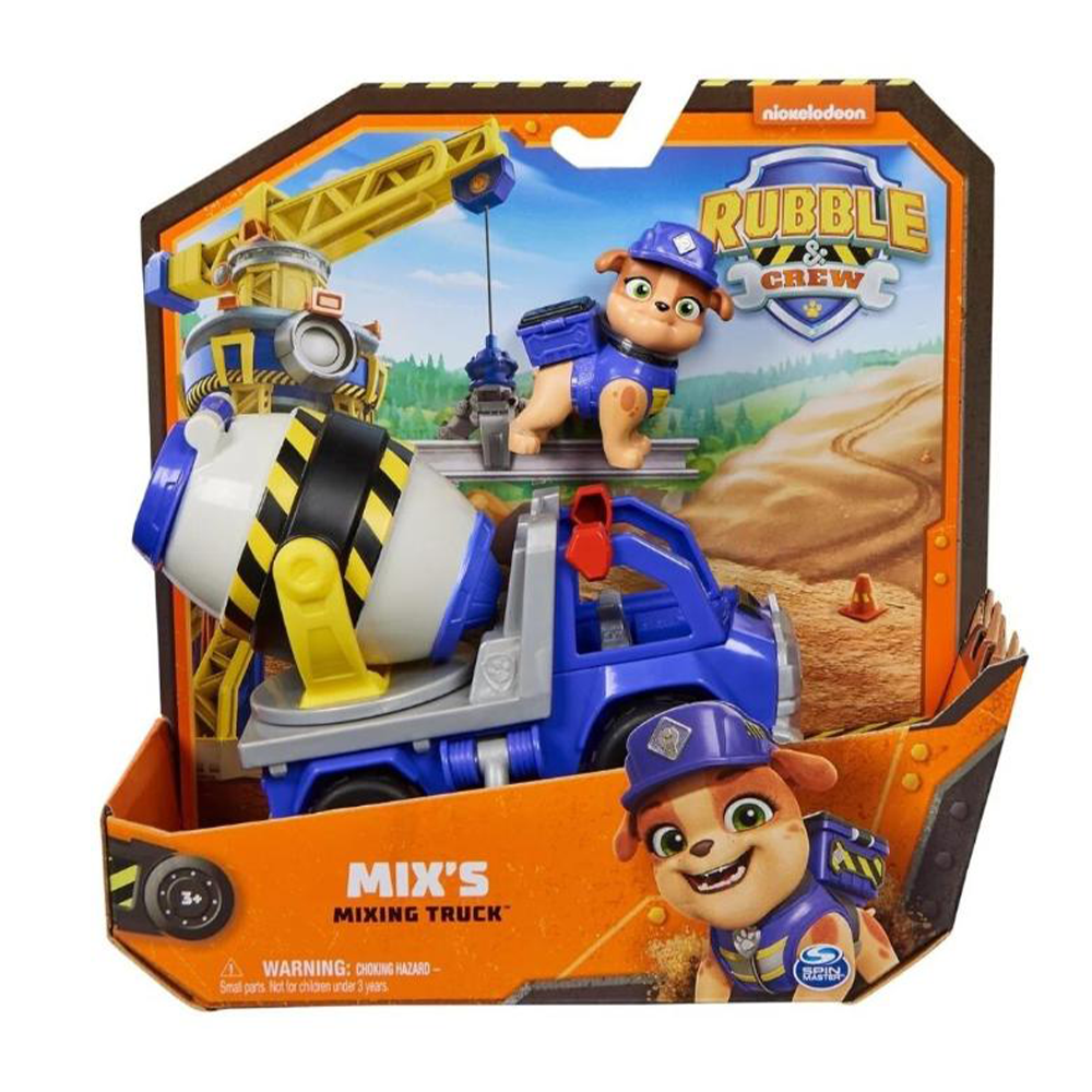 Spin Master Paw Patrol: Βασικό Όχημα Rubble & Crew