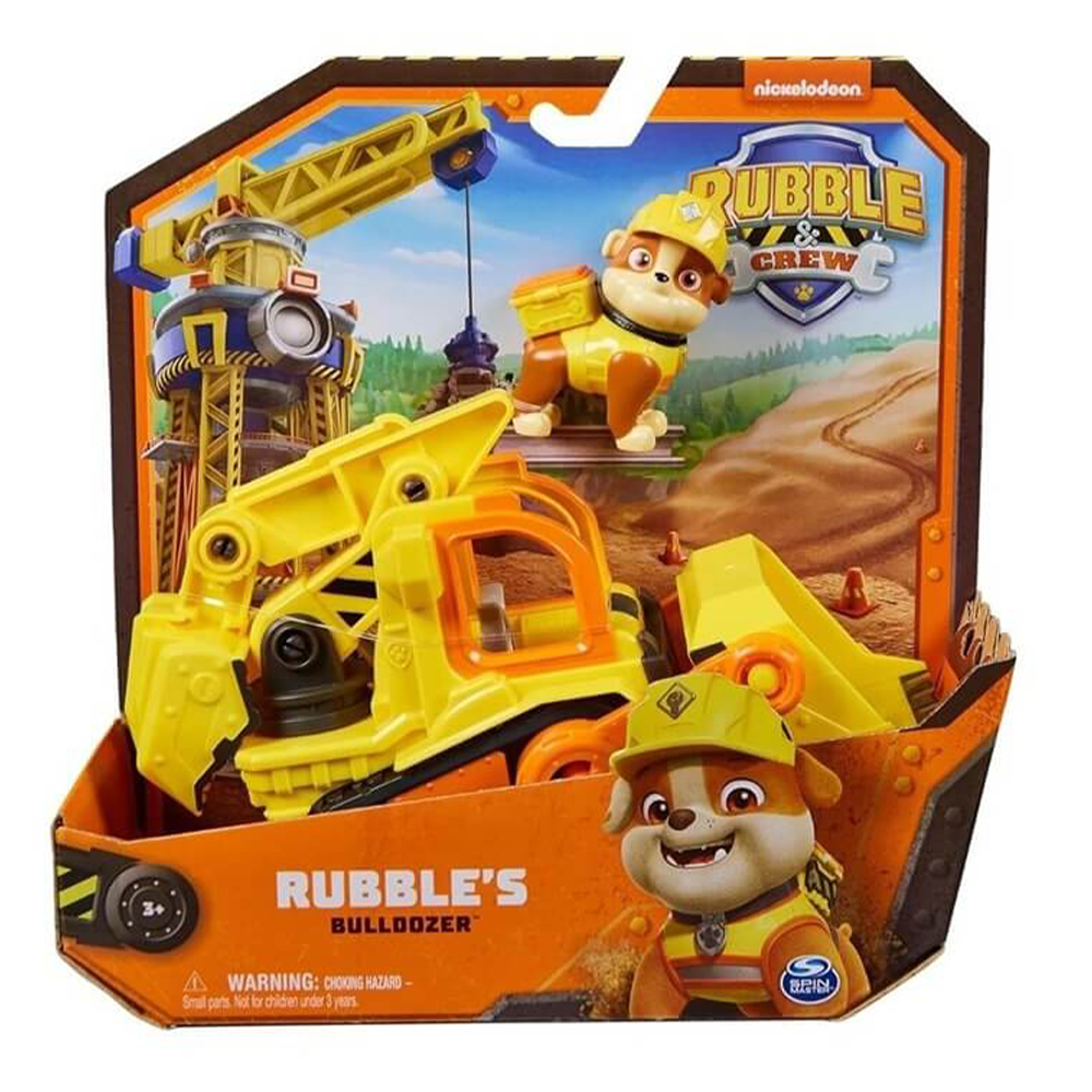 Spin Master Paw Patrol: Βασικό Όχημα Rubble & Crew