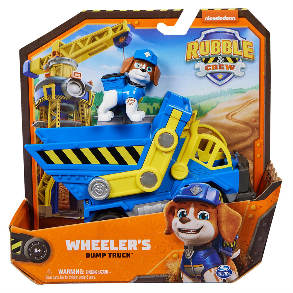 Spin Master Paw Patrol: Βασικό Όχημα Rubble & Crew