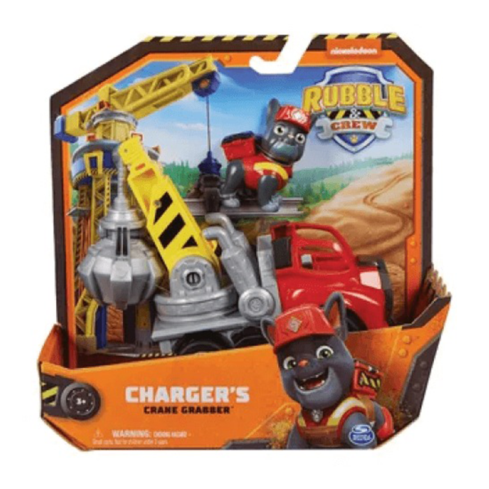 Spin Master Paw Patrol: Βασικό Όχημα Rubble & Crew