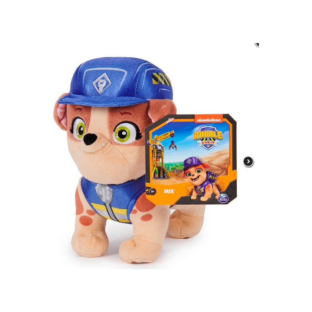 Spin Master Paw Patrol: Rubble & Crew – Λούτρινο Mix