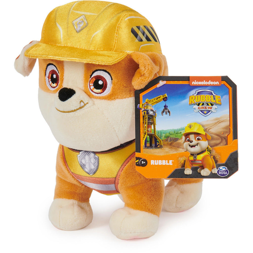 Spin Master Paw Patrol: Rubble & Crew – Λούτρινο Rubble