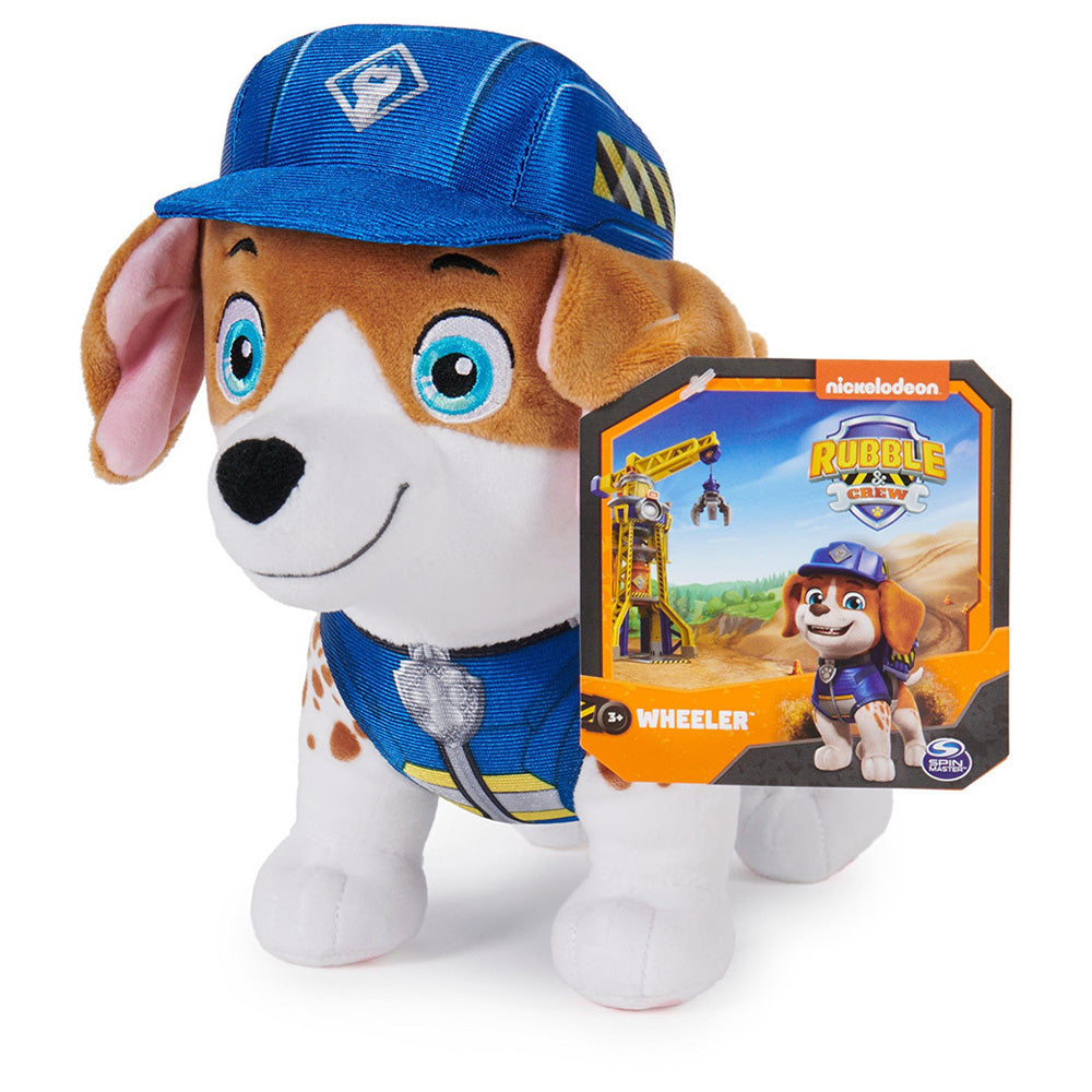 Spin Master Paw Patrol: Rubble & Crew – Λούτρινο Wheeler
