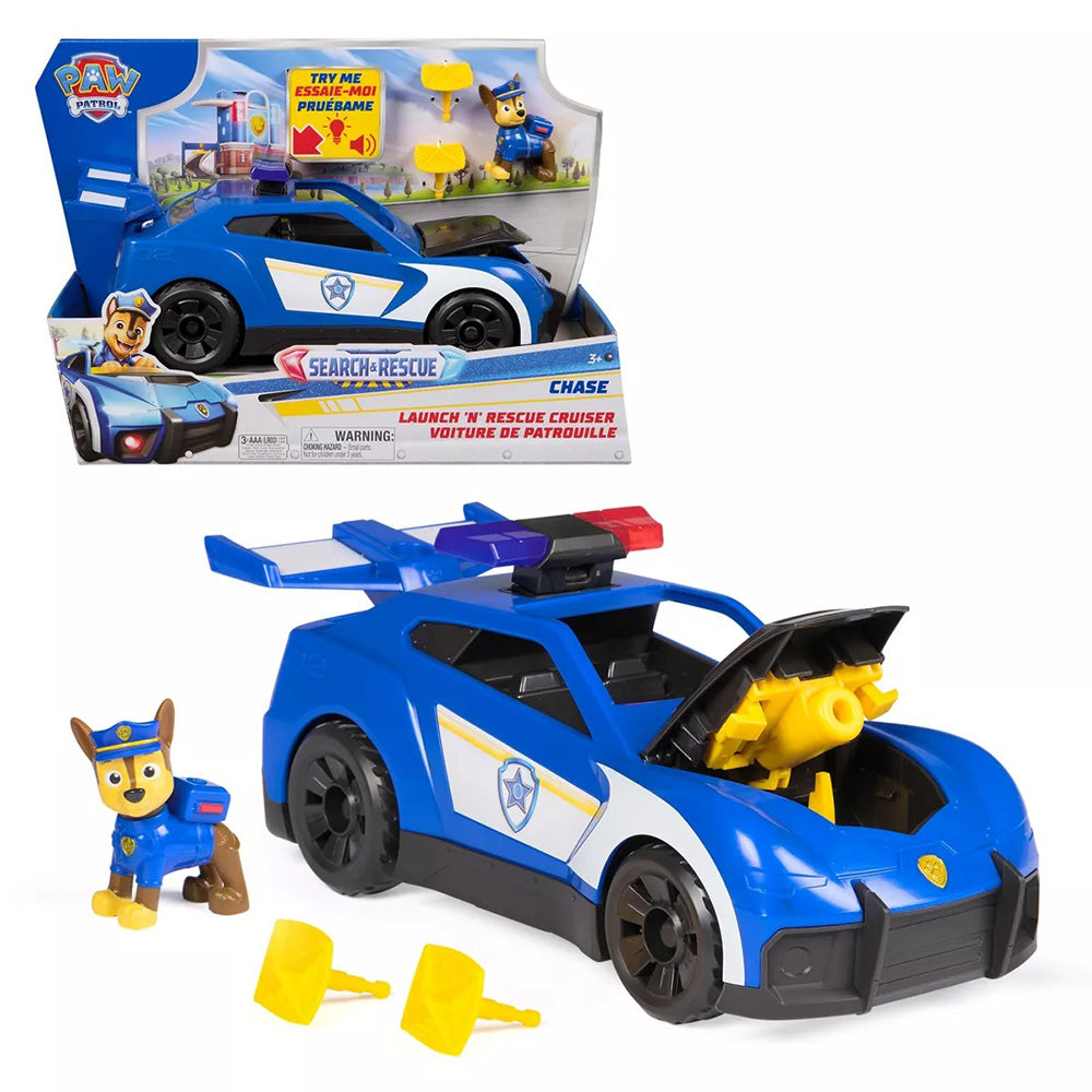 Spin Master Paw Patrol Search & Rescue Chase Cruiser Όχημα με Φιγούρα