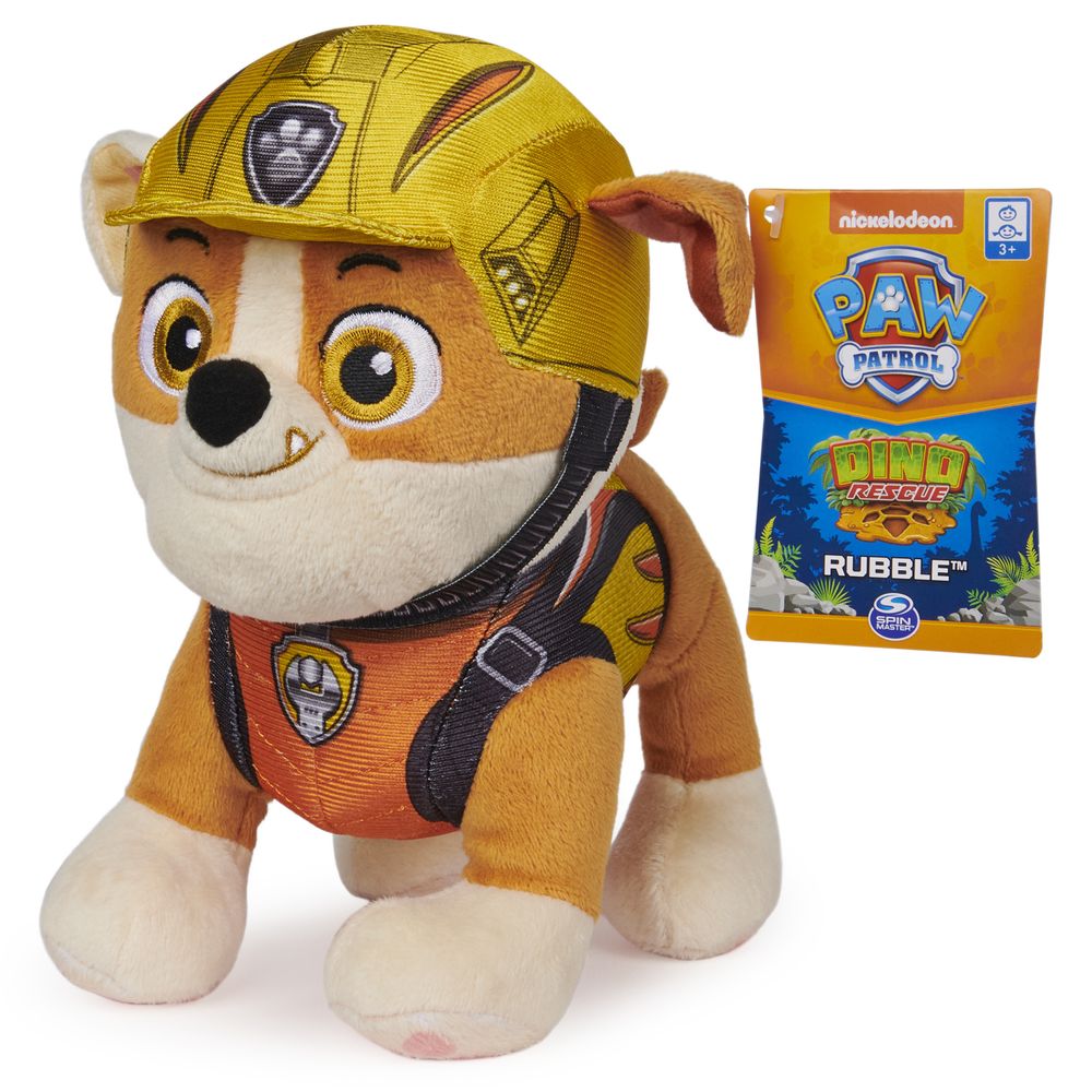 Spin Master PAW Patrol The Dino Movie Λούτρινο Rubble 15 εκ