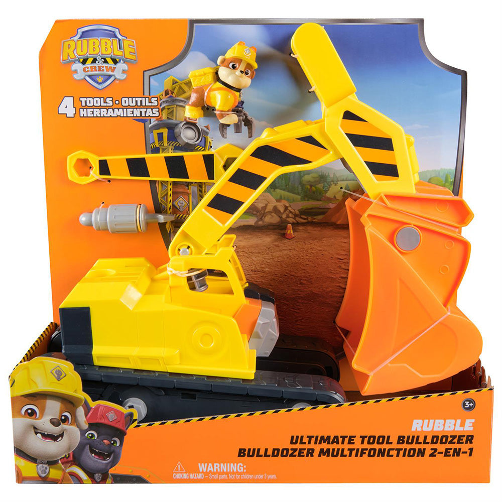 Spin Master Rubble & Crew: Rubble - Ultimate Tool Bulldozer Vehicle