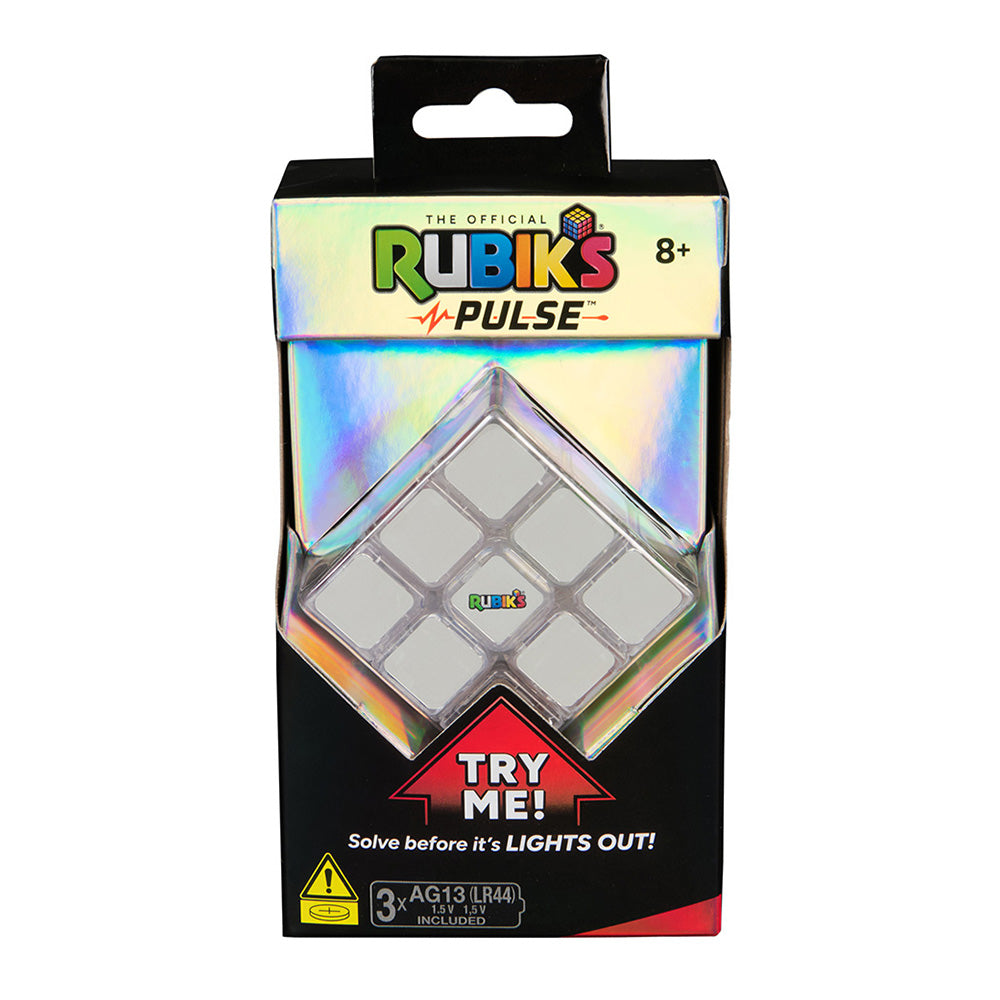 Spin Master Rubik’s: Rubik’s 3x3 Pulse – Ηλεκτρονικός Κύβος με Φως & Χρονομέτρηση
