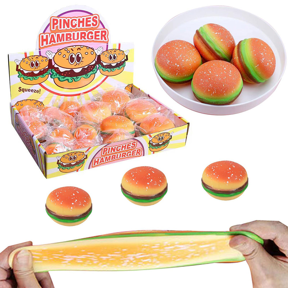 Squeeze Hamburger 8 εκ – Squishy Αντιστρές Παιχνίδι Burger