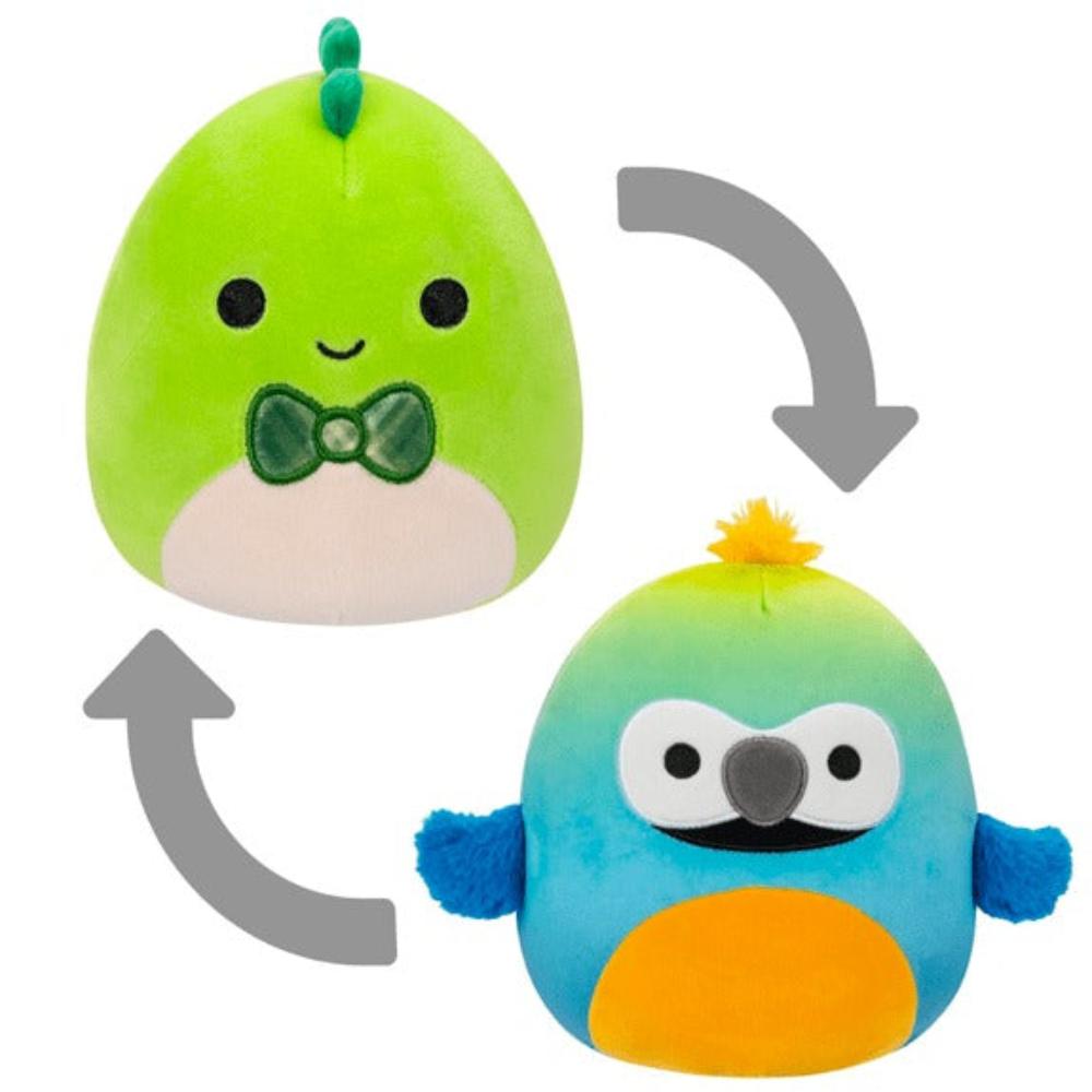 JazwaresSquishmallows Λούτρινο Flipmallows Danny & Baptise 13εκ W3papell.gr