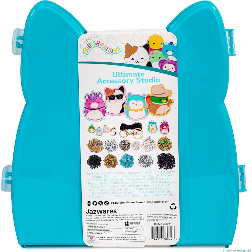 Jazwares Squishmallows - Στούντιο Αξεσουάρ Βραχιολιών 500+ Κομμάτια 