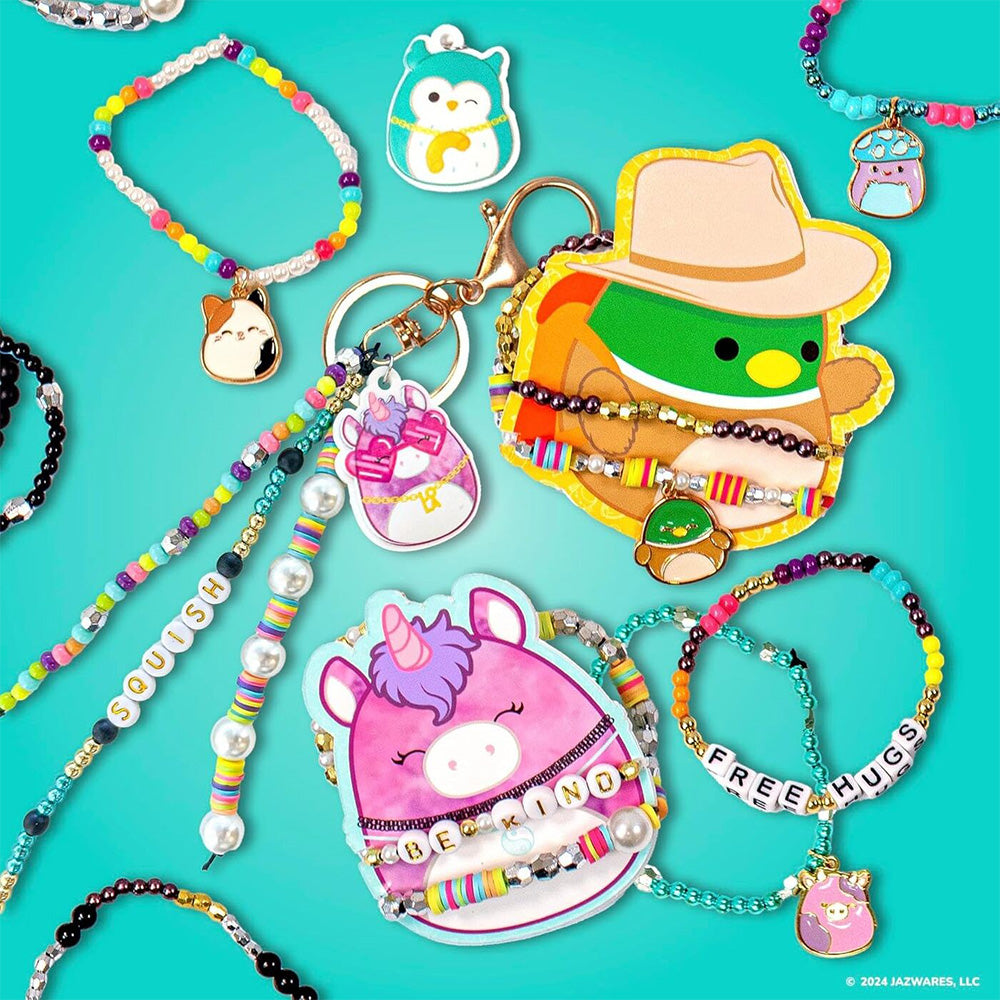 Jazwares Squishmallows - Στούντιο Αξεσουάρ Βραχιολιών 500+ Κομμάτια 