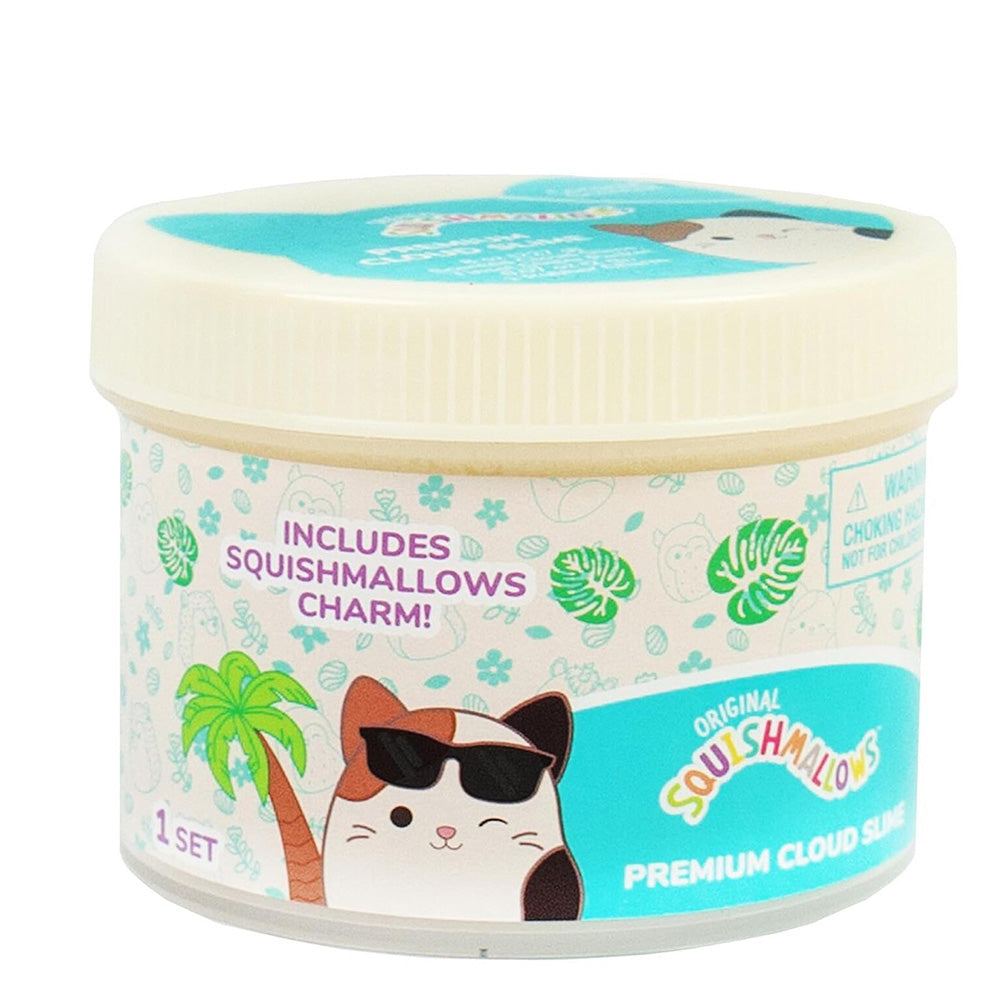 Horizon Group USA Squishmallows Premium Cloud Slime - Cam The Cat, Αρωματικό Cloud Slime Σε Βαζάκι
