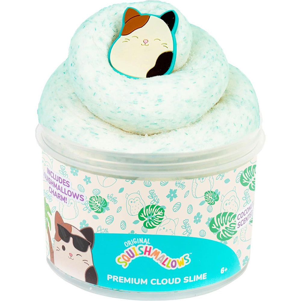 Horizon Group USA Squishmallows Premium Cloud Slime - Cam The Cat, Αρωματικό Cloud Slime Σε Βαζάκι