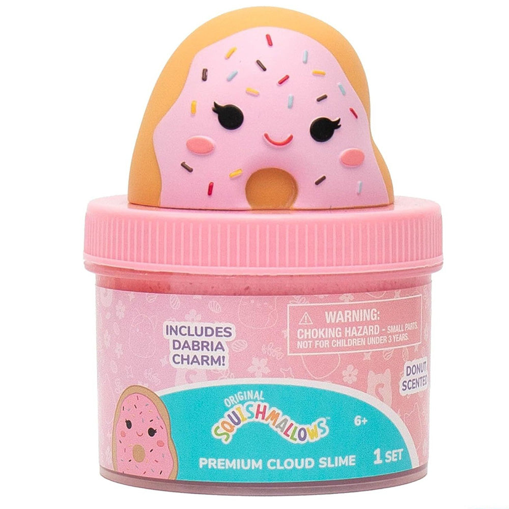 Horizon Group USA Squishmallows Dabria The Donut Premium Cloud Slime Αρωματικό Cloud Slime Με Topper Σε Βαζάκι