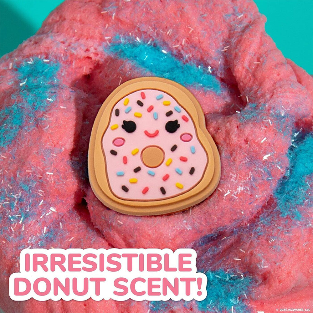 Horizon Group USA Squishmallows Dabria The Donut Premium Cloud Slime Αρωματικό Cloud Slime Με Topper Σε Βαζάκι