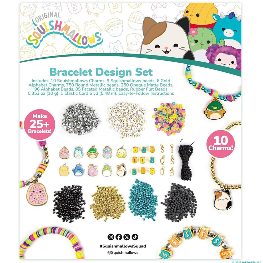 Jazwares Squishmallows - Σετ Κατασκευής Βραχιολιού 