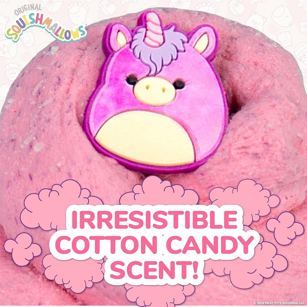 Horizon Group USA Squishmallows Premium Cloud Slime - Lola The Unicorn, Αρωματικό Cloud Slime Σε Βαζάκι