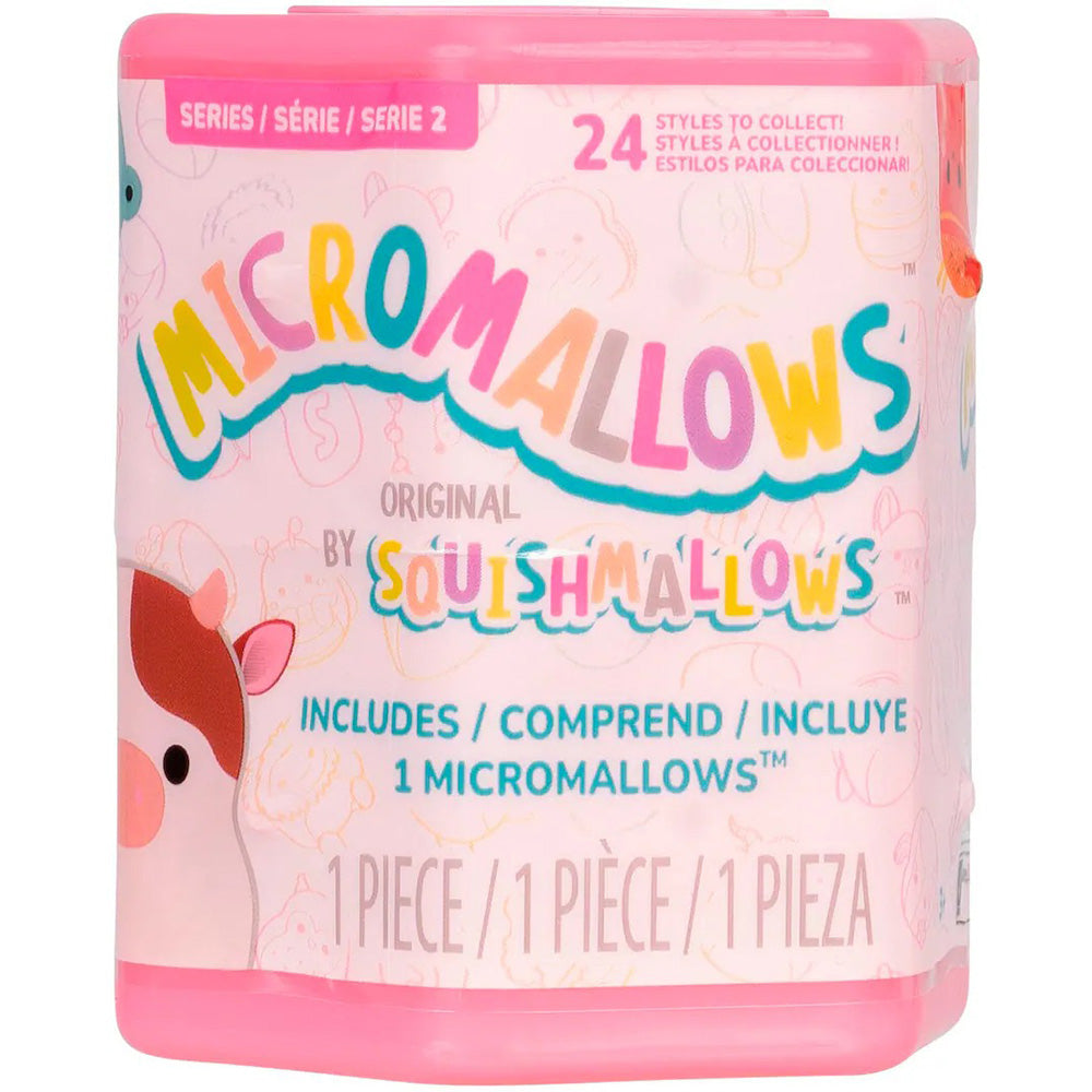 Jazwares Squishmallows Micromallows Κάψουλα Mε Λούτρινο Ζωάκι 6εκ Διάφορα Σχέδια - 1τμχ