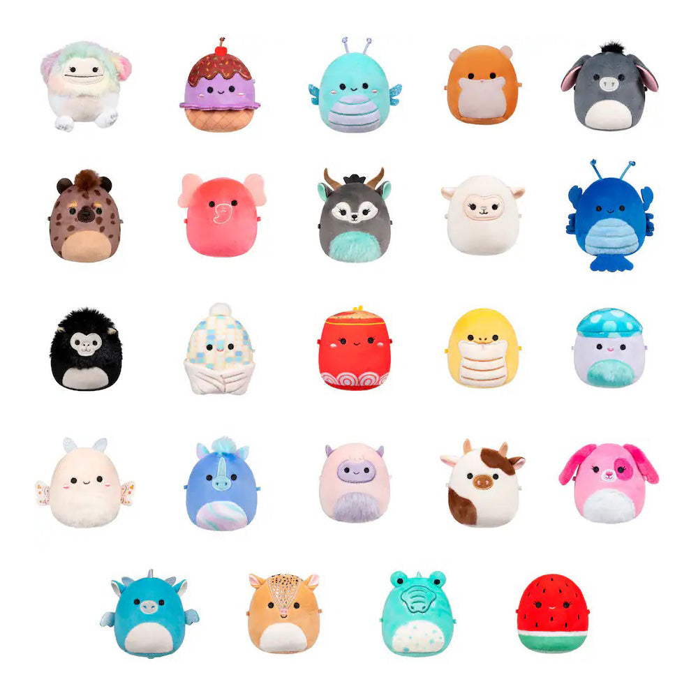 Jazwares Squishmallows Micromallows Κάψουλα Mε Λούτρινο Ζωάκι 6εκ Διάφορα Σχέδια - 1τμχ