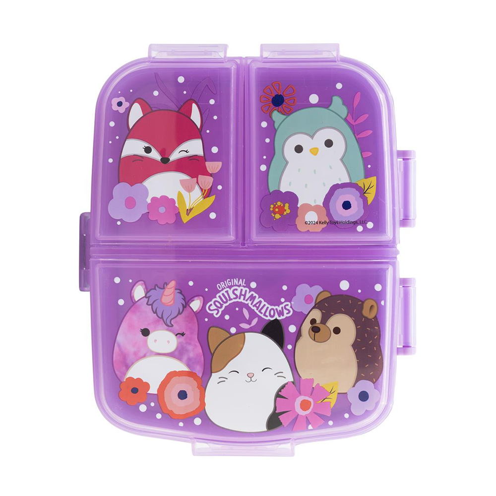 StorStor Squishmallows Φαγητοδοχείο Multi Compartment Rectangular Sandwich Box 18Χ15Χ7εκpapell.gr