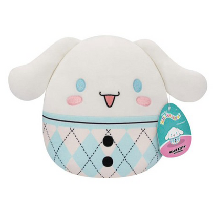 JAZWARESSquishmallows Sanrio Λούτρινο Cinnamoroll Μπλε Καρό 20εκpapell.gr
