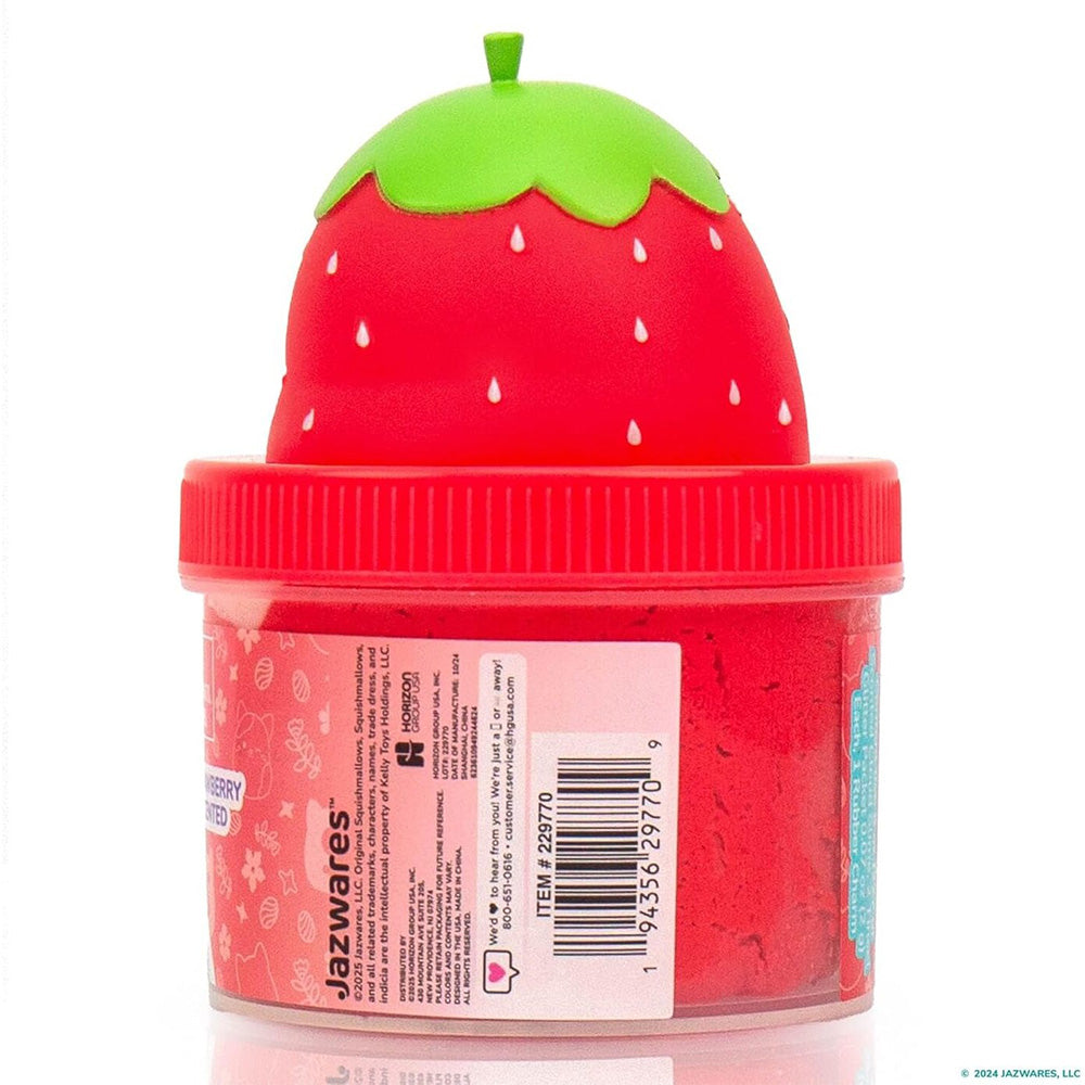 Horizon Group USA Squishmallows Scarlet Premium Cloud Slime - Αρωματικό Cloud Slime Με Topper Σε Βαζάκι