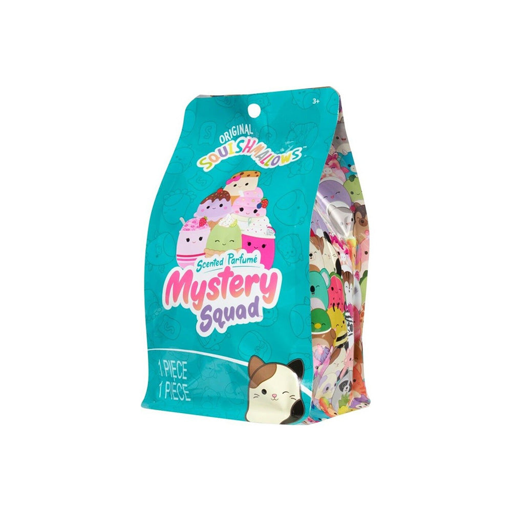 Jazwares Squishmallows Scented Perfume Mystery Squad – Mystery Bags Λούτρινα Γλυκά 6 Σχέδια 13 εκ - 1 Τμχ
